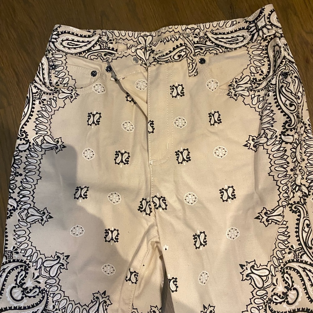 Tory Burch denim bootcut pants. Women’s size 27. - Picture 8 of 8